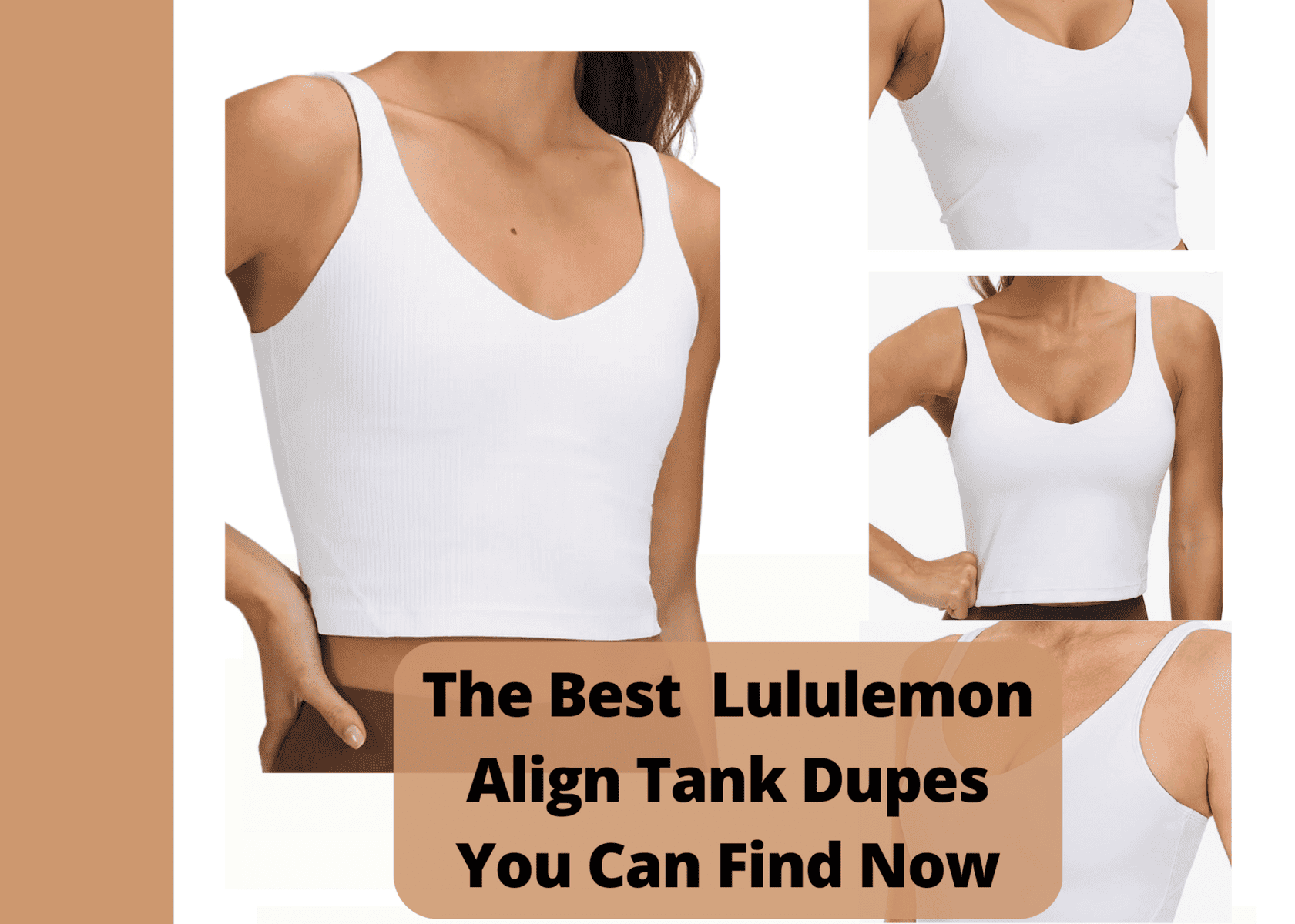 Best Lululemon align tank dupe