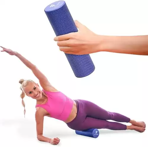 FitOn Recovery Roller - 12" x 4" Travel Sized Foam Roller